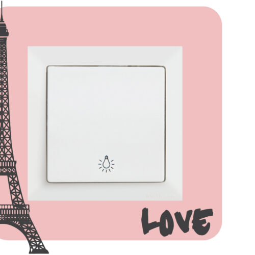 Pariz 2 stiker oko prekidaca